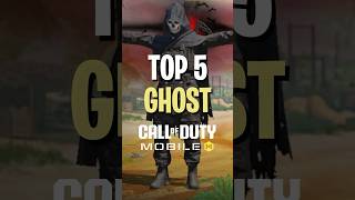 😲🔥5 MEJORES GHOST de Cod Mobile [upl. by Assyla619]