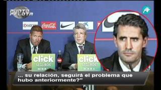 La tensa relación entre Caminero y Simeone [upl. by Adnah]