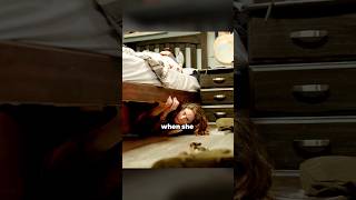 This girl is hiding under the bed from robbers 😱 shorts viral movies cinemarecap [upl. by Llener465]