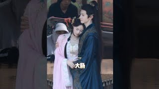 Fated Hearts Behind the scenes 💕 Chen Zheyuan New Drama 😀 [upl. by Jacklin]