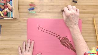 How to Draw Harry Potter Firebolt Broom [upl. by Ludovick452]