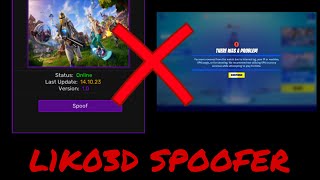 BEST SPOOFER FORTNITE   VPN KICK FIX  wL1K03D Services [upl. by Mariel665]