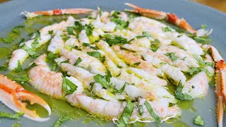 Carpaccio de Langoustines  Facile et Rapide [upl. by Immak]