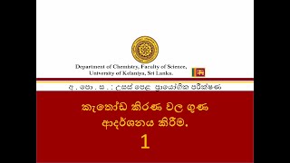 Demonstrating properties of cathode rays කැතෝඩ කිරණ වල ගුණාංග ආදර්ශනය කිරීම N01 [upl. by Zobias330]