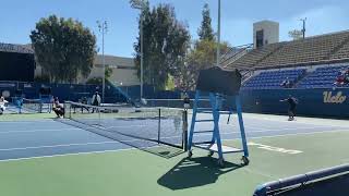 Gael Monfils and Nick Kyrgios practicing for Indian Wells [upl. by Keheley82]