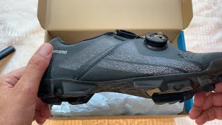 Unboxing zapatilla de ciclismo Shimano SHXC300 [upl. by Fogel]