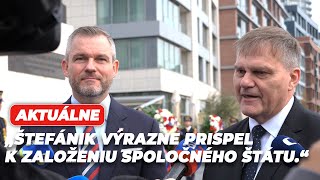 Prezident Pellegrini o československých vzťahoch „Nech ďalej trvá naše výnimočné priateľstvo“ [upl. by Yelrebma]