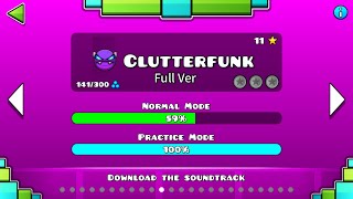 ClutterFunk Full Version  Geometry Dash 22 [upl. by Anileba]