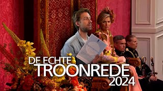 De enige echte Troonrede 2024 [upl. by Raynah]