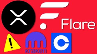 🚨KRAKEN CONFIRMS FLARE FLR TOKEN AIRDROP TO XRP HOLDERS [upl. by Dagny]