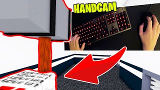 PRO HANDCAM FLEE THE FACILITY GAMEPLAY ROBLOX [upl. by Eidarb]