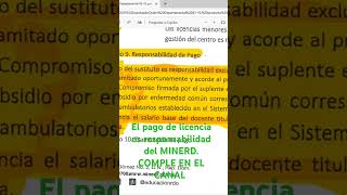 El MINERD ES EL RESPONSABLE DE EL PAGO DE LICENCIA adp minerd [upl. by Abigale]