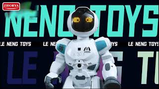 Le Neng Toys Remote Control Smart Programming Robot [upl. by Trefor]