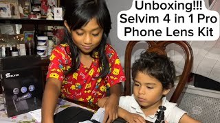 How Good Is This £39 Lens Kit  Selvim Smartphone Lens Kit  Unboxing [upl. by Aleusnoc662]