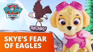 PAW Patrol  Skye Faces Her Fear of Eagles to Rescue the Egg  Toy Pretend Play For Kids [upl. by Grane]