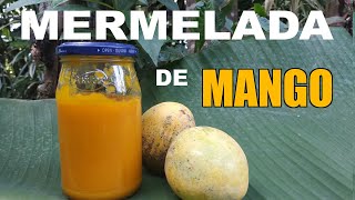 Cómo hacer MERMELADA DE MANGO  Receta Super Facil [upl. by Podvin508]