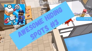 Hideio  7 AWESOME HIDING SPOTS in Hideio 3 [upl. by Lehcir]