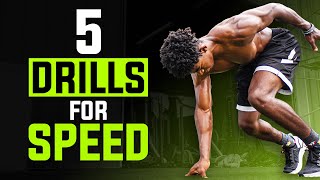 5 Best Drills For Explosive Sprint Speed [upl. by Rox]