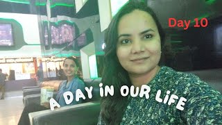 30 Day Weight Loss Challenge Day 10 आज धेरै समय पछि फिल्म हेरियो [upl. by Oibesue]