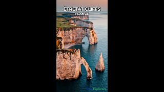 Discover the Stunning Étretat Cliffs A Hidden Gem in Normandy 🌊 [upl. by Jara]