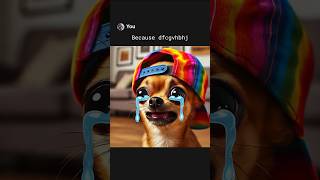 Why The Kid is Crying 😭 ai aiart chatgpt funny chihuahua cute comedy [upl. by Ataeb]