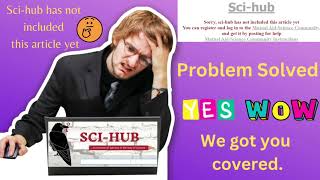 How to find and download research papers Best free websites tutorial Google scholar  Scihub etc [upl. by Ominoreg]