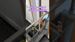 Kitchen cabinet storage solution kitchenstorage customkitchen storagesolutions [upl. by Nemaj]