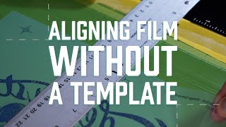 The Best Way to Easily Align Films on a Screen Without a Template [upl. by Issim596]