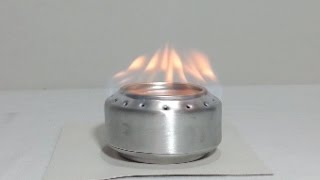 HomemadeDIY Soda Can Alcohol Stove [upl. by Ennayram]