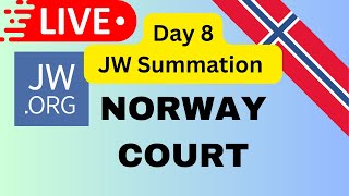 JWorg vs NORWAY  English JW Summation [upl. by Etteloiv]