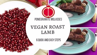 Vegan Lamb Roast with Pomegranate Molasses [upl. by Margaretha]