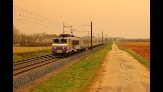 circulations ferroviaires à Meximieux en Février 2021 [upl. by Maunsell]