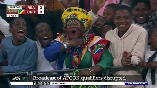 AFCON Qualifiers  SABC will no longer broadcast remaining matches scheduled for October 11 [upl. by Jelena438]