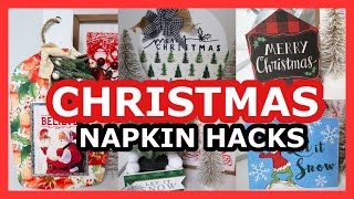 🤯YOU WONT BELIEVE WHAT I MADE FOR CHRISTMAS WITH NAPKINS  DIY CHRISTMAS GIFT IDEAS FOR 2023🌲 [upl. by Doxia]