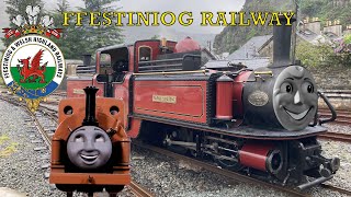 T1E2H3 Rides the Ffestiniog Railway [upl. by Abraham]