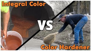 Discover the Differences Color Hardener vs Integral Color [upl. by Knox]