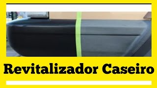 Revitalizador de plÃ¡stico caseiro  Como deixar o painel do carro novo  Painel automotivo [upl. by Ecinnahs4]