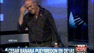 C5N  MUSICA EN VIVO CESAR BANANA PUEYRREDON EN DE 1 A 5 [upl. by Ivers]