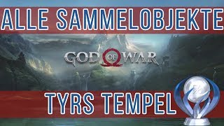 God of War Tyrs Tempel Alle Sammelobjekte  Raben  Nornentruhen  Artefakte Fundorte [upl. by Hobbs]