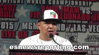 Ceasr Quinonez Fernando Vargas Post Fight Presser [upl. by Okihcas]