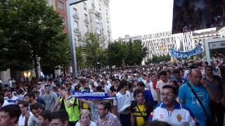 REAL ZARAGOZA MANIFESTACIÓN 17 JULIO 2014 [upl. by Ansell597]