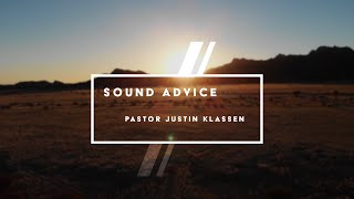 Nov 17th quotSOUND ADVICEquot  Justin Klassen [upl. by Atrebla633]