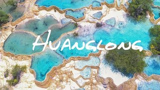 Huanglong Valley Sichuan China in July 2017 DJI Phantom 4 [upl. by Sihtam]