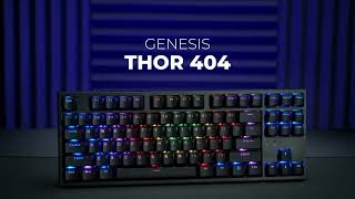 🇬🇧 Genesis Thor 404 TKL  the new incarnation of the legend 👑 [upl. by Marianna432]