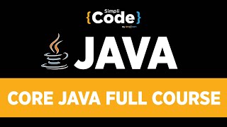 Java Tutorial For Beginners  Java Full Course 2023  Java Programming  Java Tutorial  SimpliCode [upl. by Dehlia]