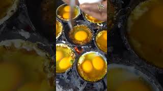 Patna ka femous duck egg pouch indianstreetfood patnastreetfood eggpoach streetfood [upl. by Eimmij]