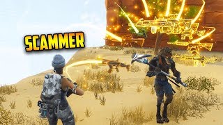 Triggered Scammer thinks he got away with IT Scammer Gets Scammed  Fortnite Save the World [upl. by Hays]