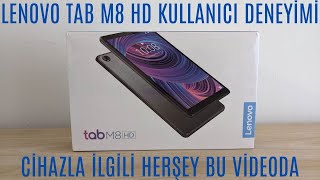 LENOVO TAB M8 HD TABLET KULLANICI İNCELEMESİ [upl. by Sivehc]