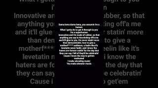 eminem rap God lyrics fast verse [upl. by Terrena251]