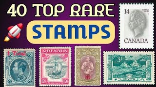 Top Rare Stamps In The World  Episode 31  Most Valuable Philately [upl. by Jori761]